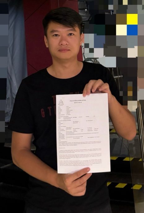 **已签发**柔：倒挂国旗〡认为事件被利用制造恐慌 礼让马青区团报警