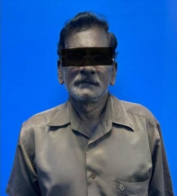 **已签发**柔:双线超车后逆行险酿祸 銮警捕70岁司机归案