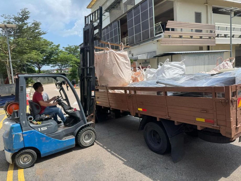 **已签发**柔:善心美事〡新马寺推电子废品回收 推广和教育正确回收知识