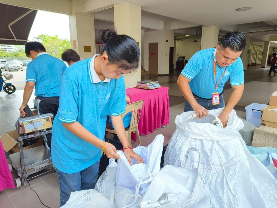 **已签发**柔:善心美事〡新马寺推电子废品回收 推广和教育正确回收知识