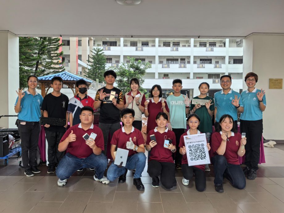 **已签发**柔:善心美事〡新马寺推电子废品回收 推广和教育正确回收知识