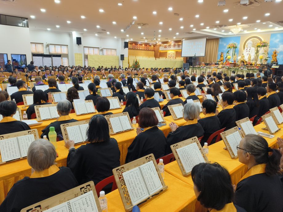 **已签发**柔:头条之一:慈悲助力共筹发展基金  祇园三时系念法会圆满举行