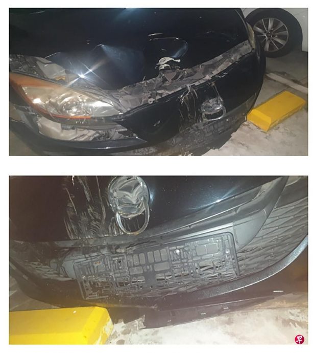 *已签发*柔：狮城二三事：男子凌晨醉驾载女友  吵架分神撞树判监吊照