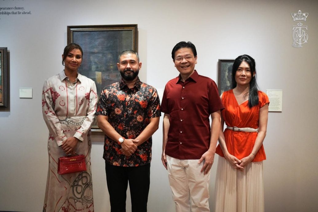 **已签发**柔：第三版假头：新加坡809国庆，柔摄政王偕副首相汶苏丹印总统出席观礼