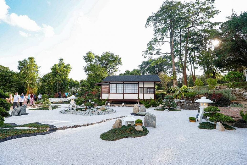 **已签发**柔：第三版头：831国庆日起  柔佛王家植物园对外开放