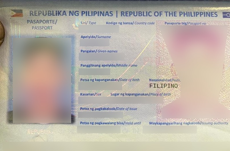 已签发//疑使用假签证图离境·AKPS逮捕一菲律宾男助查