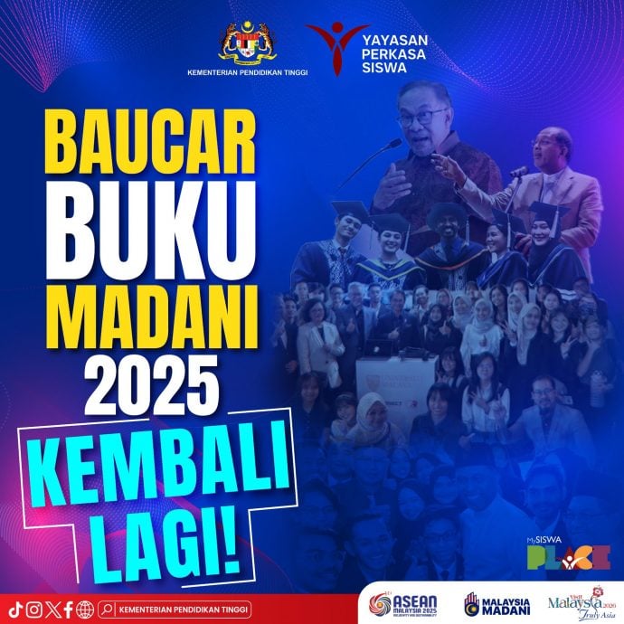 已签/艾瑾/RM100 昌明书券又来了!大专生明起可上网买书