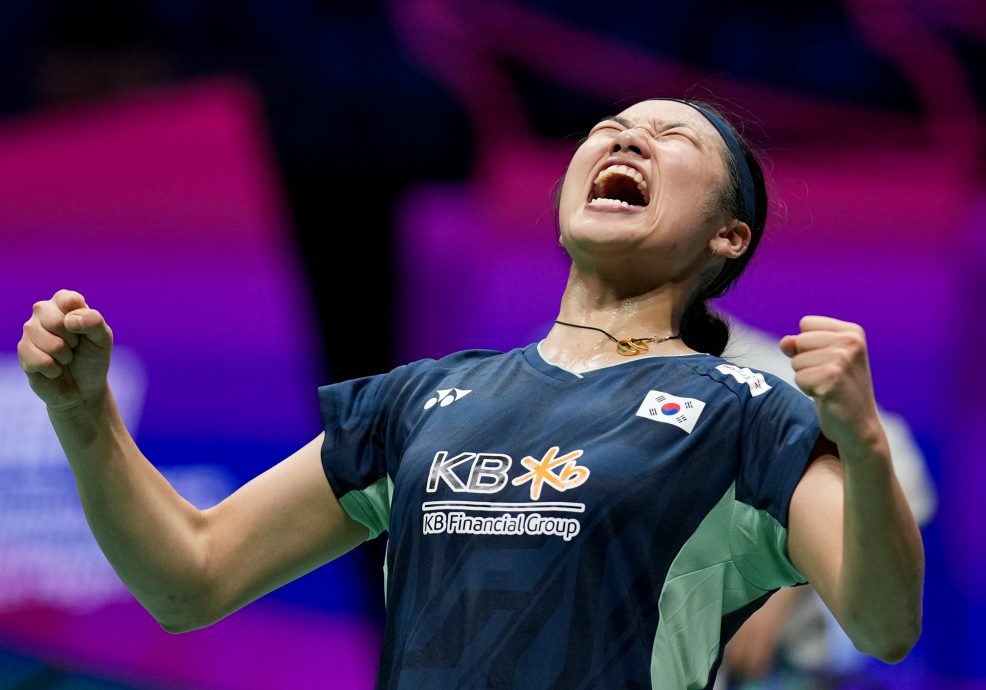 巴黎世界羽球锦标赛| 冠军无惧群雌 安洗莹:最大威胁是自己