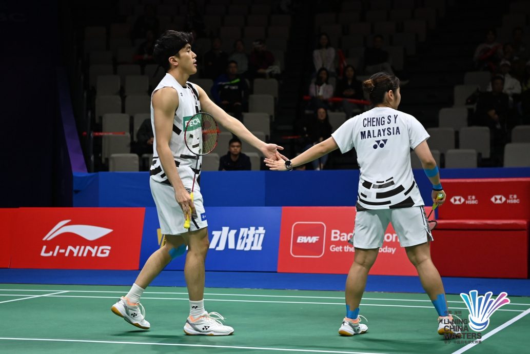 巴黎世界羽球锦标赛| 怕，就一世人都在输  诺瓦劝荣韵勇往直前