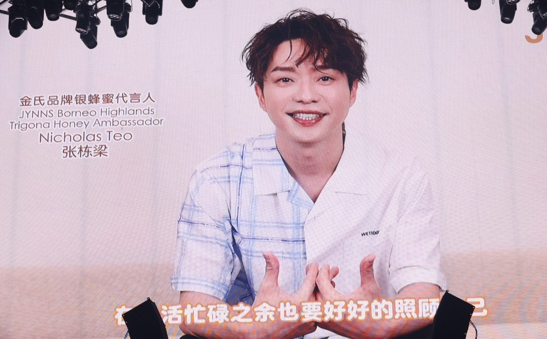 张栋樑任金氏蜂蜜代言人 喜获无限量“贡品”