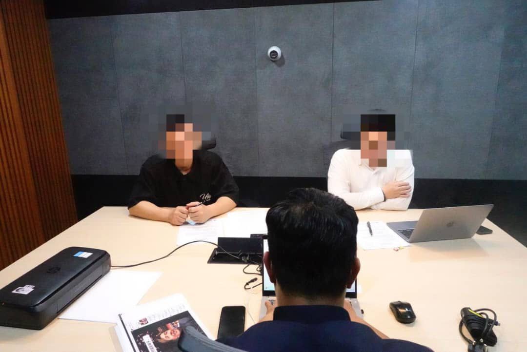 拍摄唱国歌场面嬉闹  MCMC传召2网红录供 主