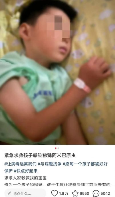 拚图两图) 6岁男童疑打水仗后感染食脑虫去世