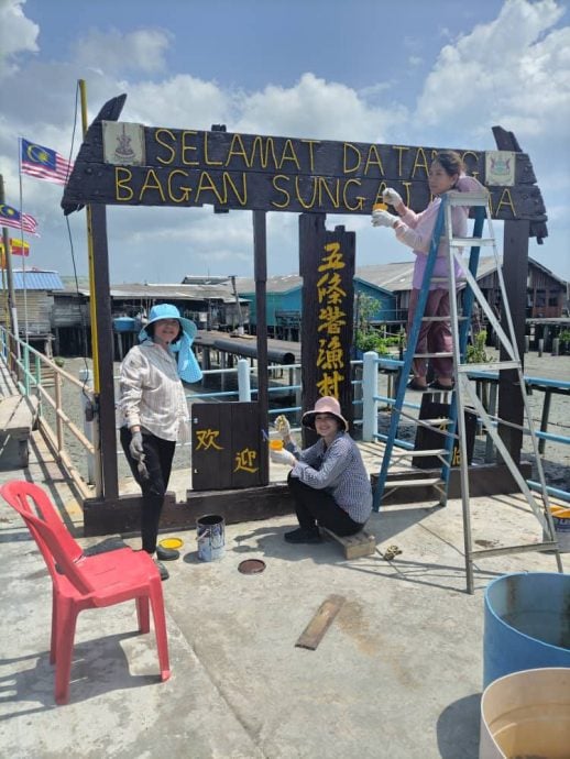 新村美化一呼百应 人，五条港最美风景