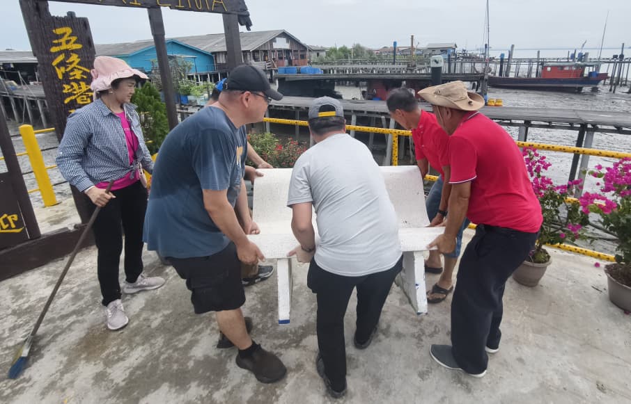 新村美化一呼百应 人，五条港最美风景