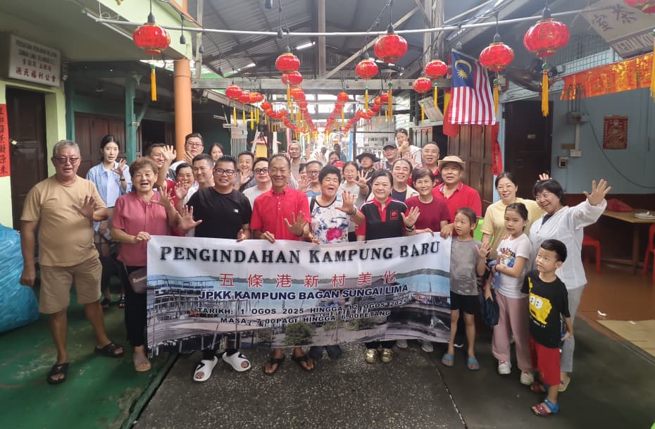 新村美化一呼百应 人，五条港最美风景