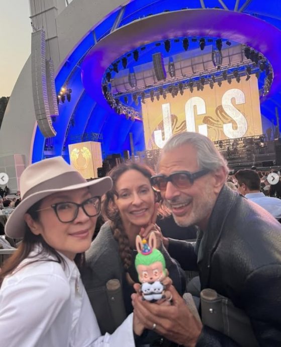 晒大熊猫生日特别版Labubu 杨紫琼：8月也是我生日