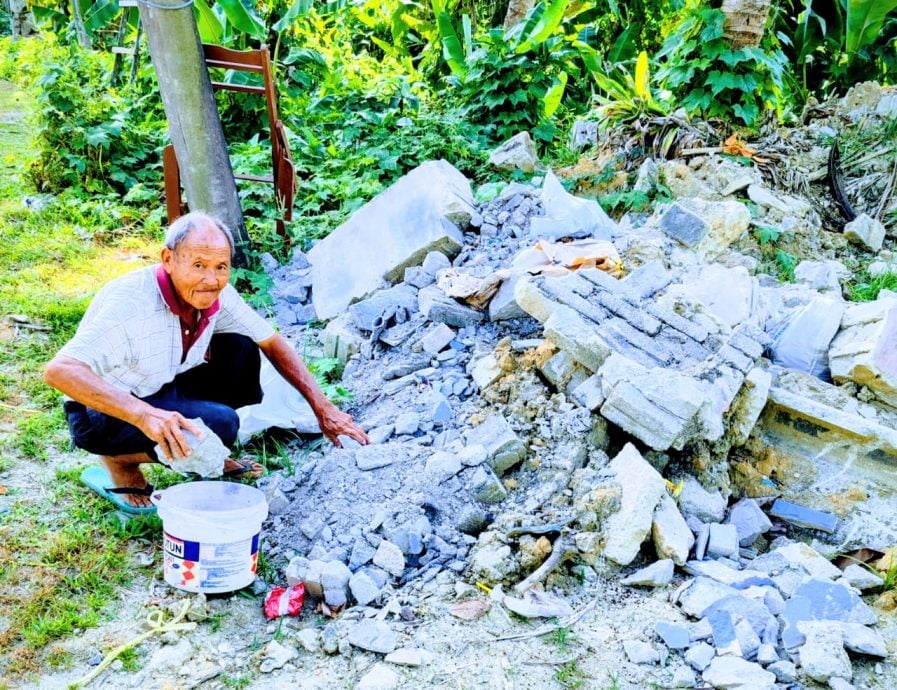 暖势力︱乐龄志工朱绍均 用双手守护社区环境