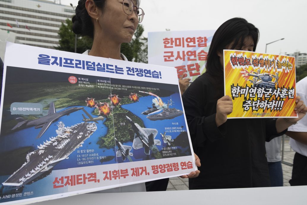 朝鲜防长谴责美韩将举行“乙支自由之盾”军演