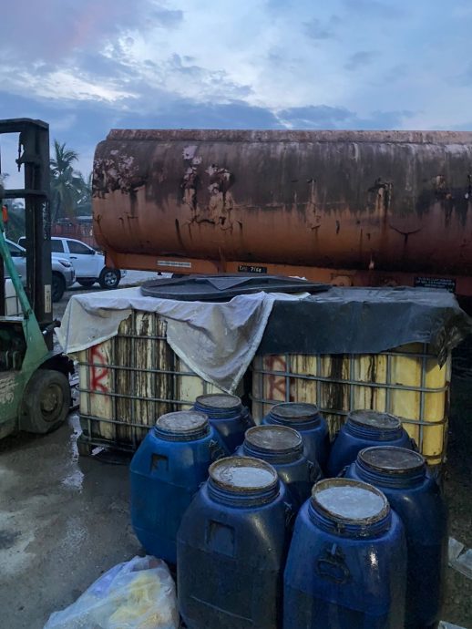 橡胶局警方联手 甘文丁侦破非法抽乳胶活动