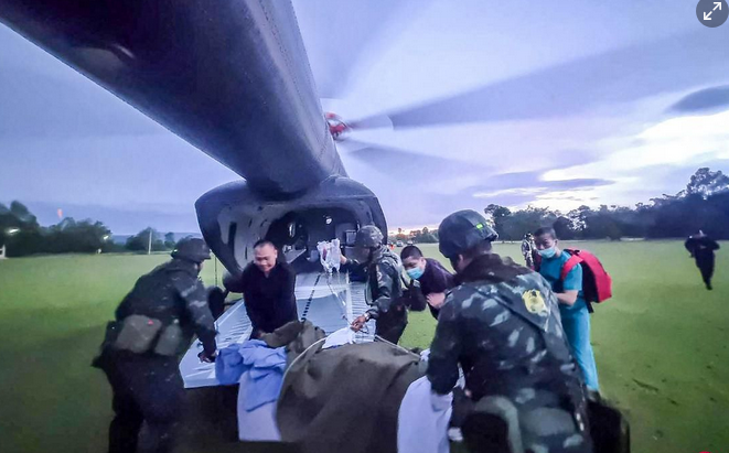 泰再传士兵边境巡逻触地雷被炸伤