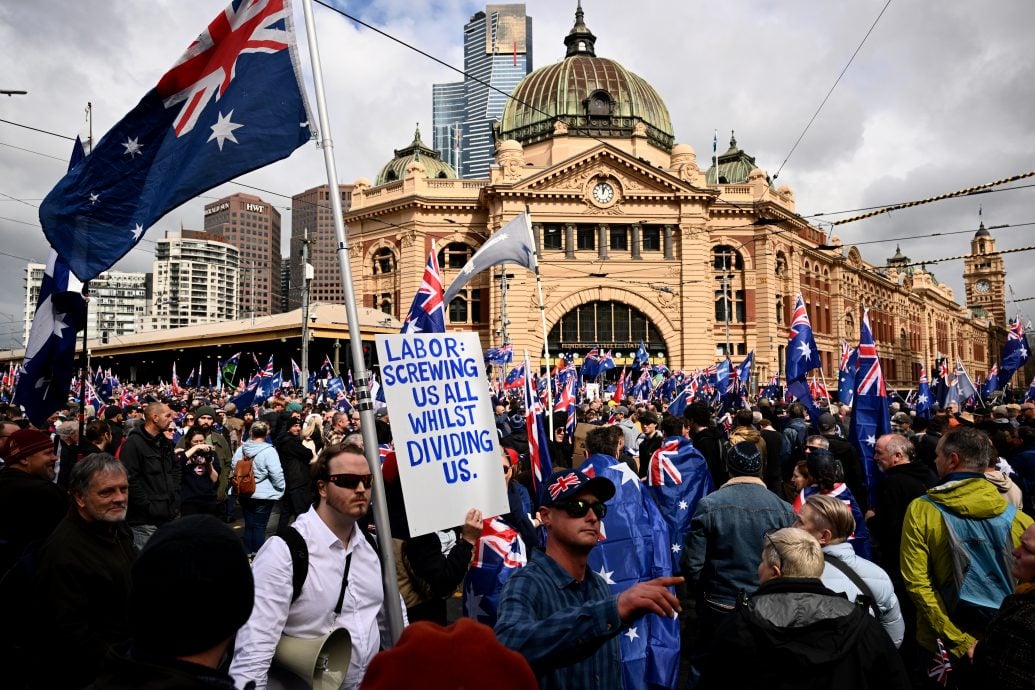 澳洲多城爆发反移民示威 墨尔本华人社区吁勿外出
