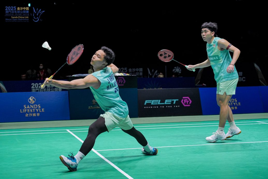 澳门羽球公开赛|场馆漏水仍阻不了阿叶争胜信念  阿里夫：水滴头上照样杀球