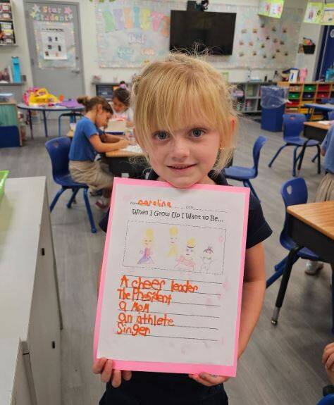 特朗普6岁孙女庆生 曝长大也想当总统 