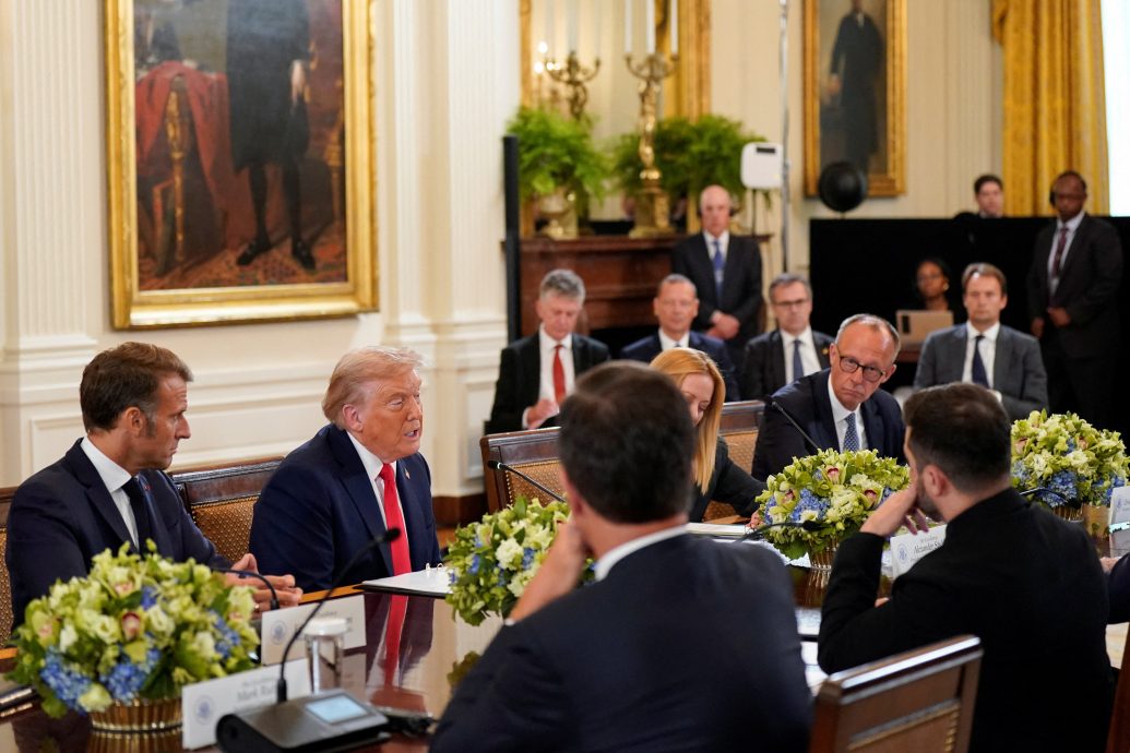 特朗普与欧洲领袖会谈 德总理:成果超出预期 不强迫乌割地