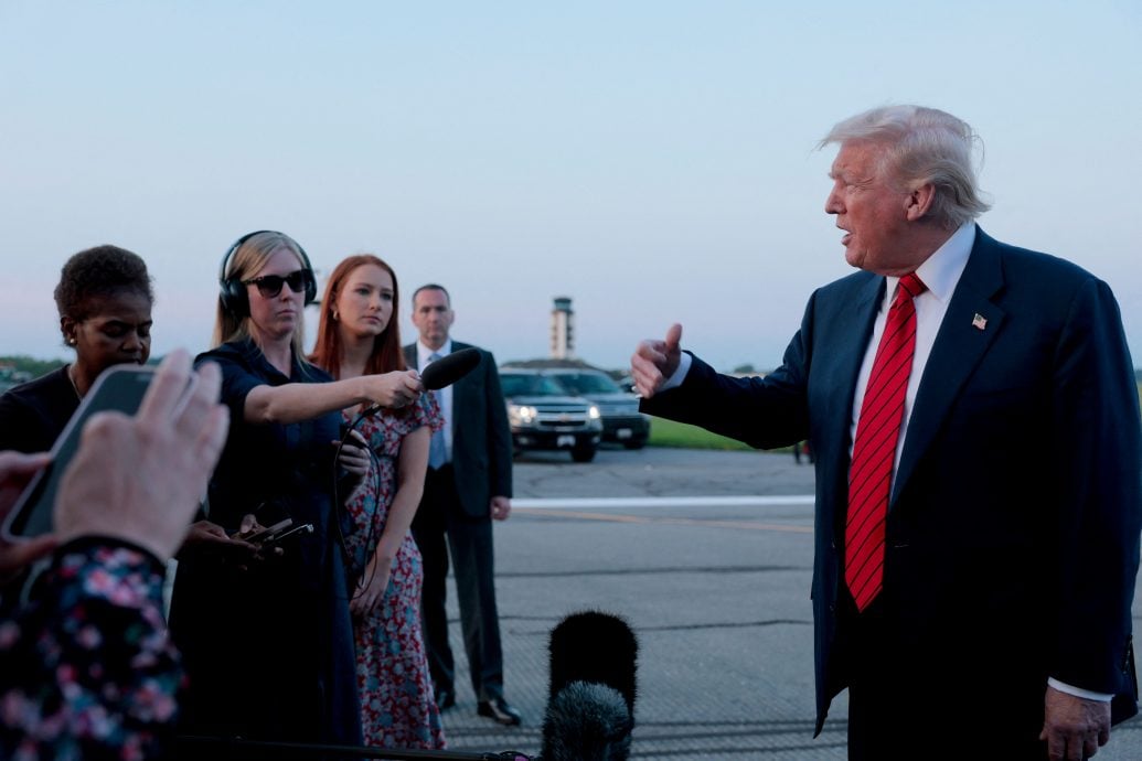 特朗普争执后调动核潜艇 克宫促谨慎行事