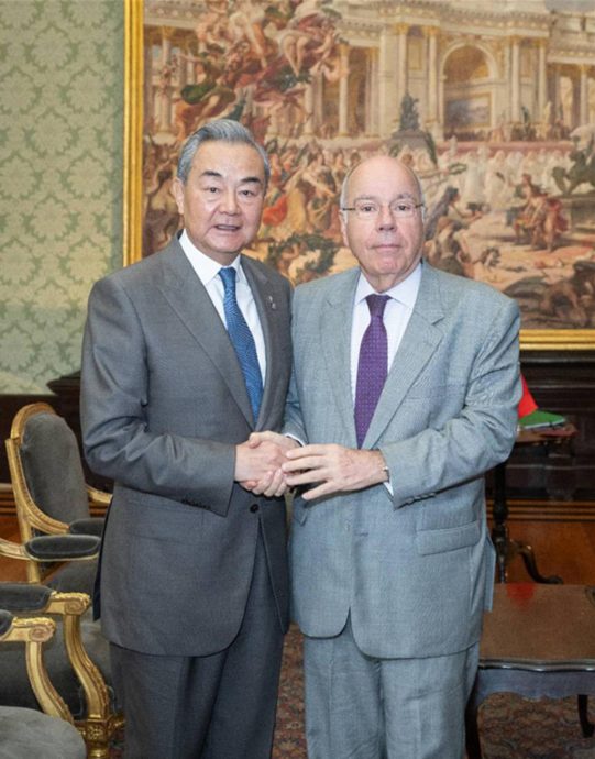 王毅:中国愿同巴西强化协调 与金砖国家共同抵制霸凌行径