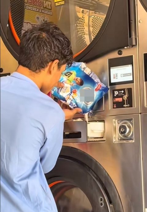  用奶粉洗衣？自助洗衣店奇葩一幕引热议