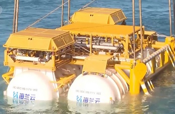 用海水降温 用海风发电 中国把AI数据中心建进海底