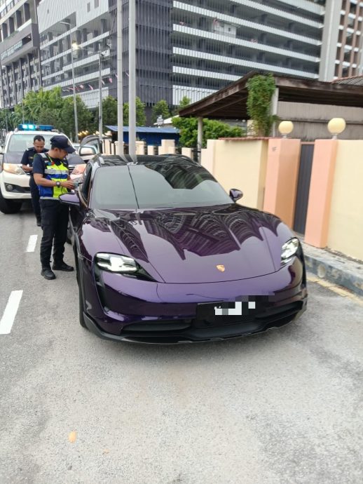 甲陆路交通局扣押4辆百万豪车 