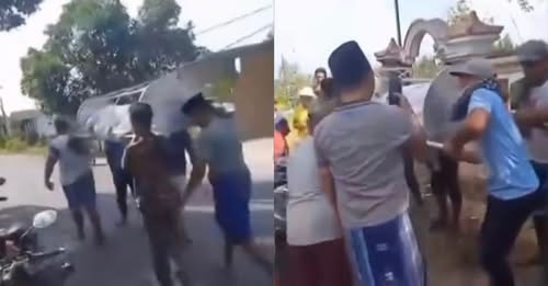 男子付钱躺棺叫人抬五公里