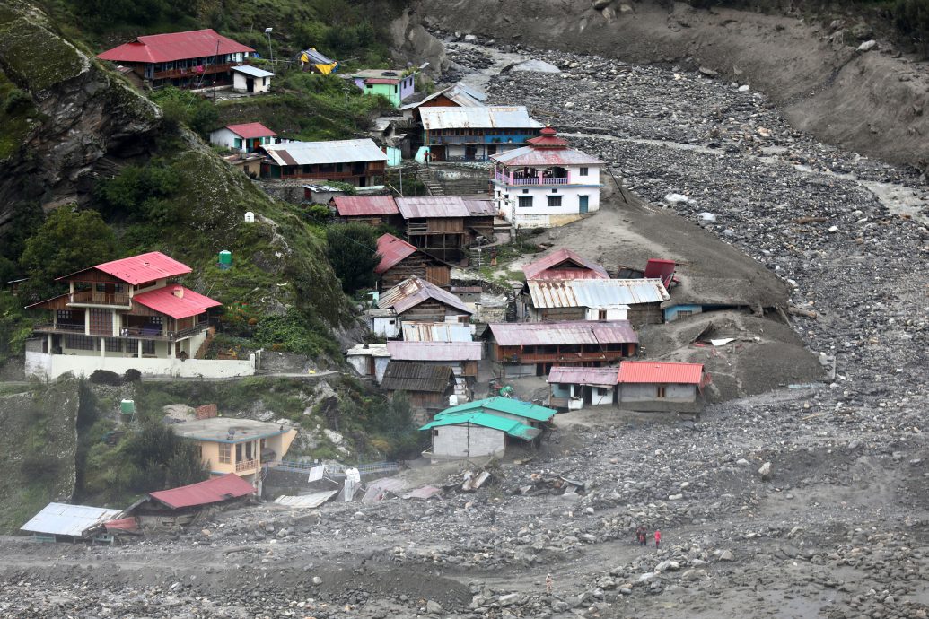 看世界 北印度暴洪冲毁喜马拉雅山村 恐逾70人罹难