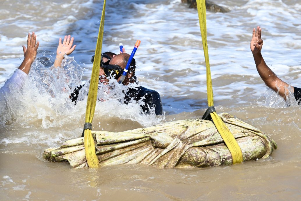 真实版亚特兰提斯! 埃及海底捞出“2000年古城”画面曝光