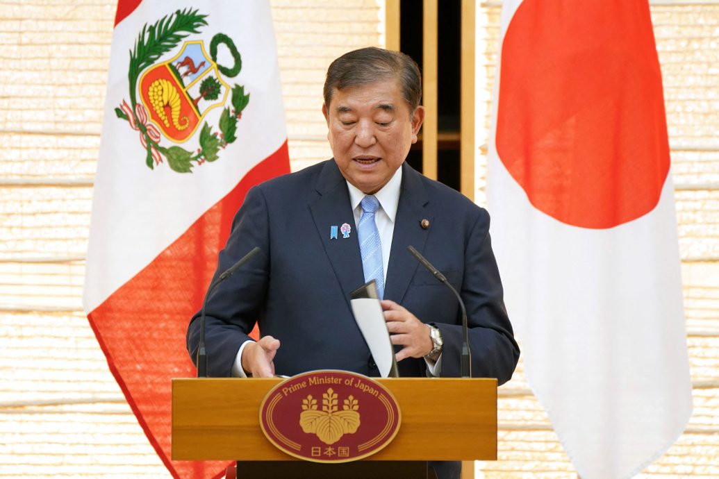 石破茂：将根据选举检讨结果评估自身责任