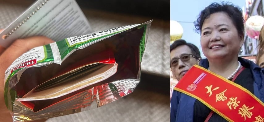 纽约市长华裔顾问疑行贿 薯片袋塞红包给记者