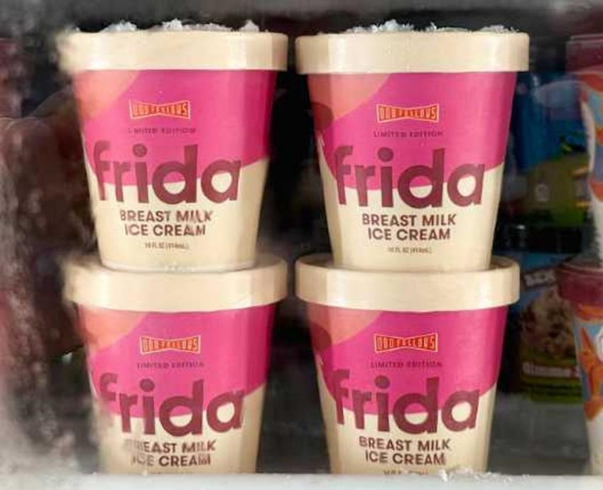 纽约推限量母乳味雪糕 成功吸引排队人潮