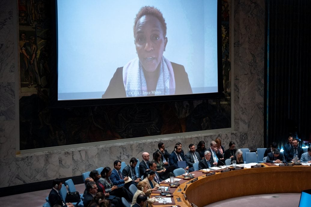 美国不加入 联合国安理会14国就加沙一致发声