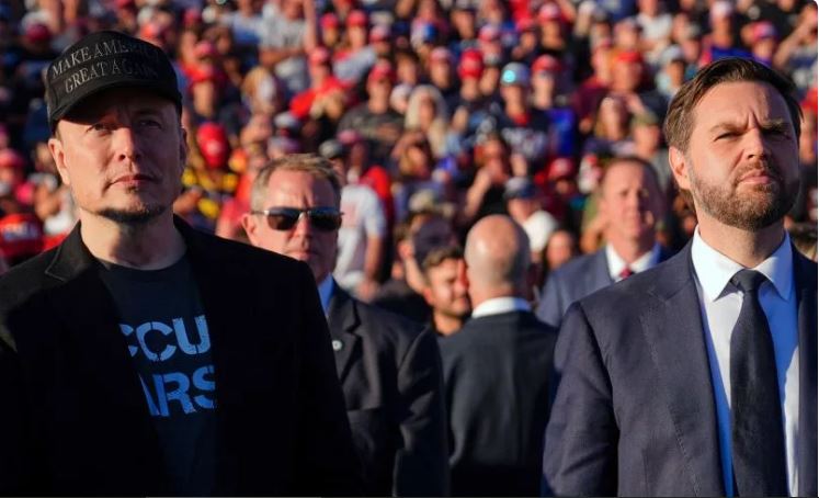 美媒：马斯克暂缓组建新政党   考虑支持范斯4年后选总统