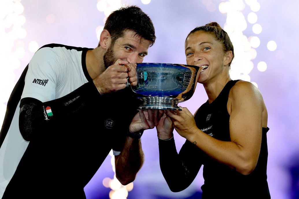 美网公开赛| 单打超级巨星又如何? 意混双卫冕冠军喜获100万美元