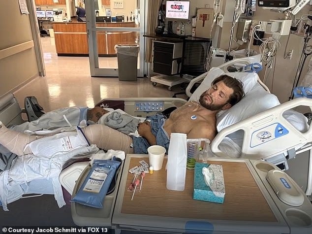 翻车意外摔下山谷　男重伤断腿靠“忠犬引路”爬11小时获救