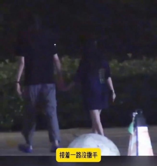 胡一天复工不到一周　被拍与神秘女子牵手约会