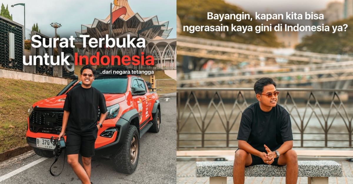 自驾游赞大马路况佳司机有礼 “如果印尼也这样多好！”