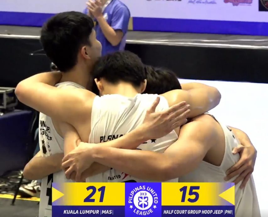 菲律宾联盟3x3篮球赛|自附加赛连闯4关 吉隆坡队勇夺男冠军