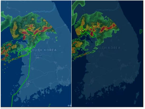 视频 |亚航客机降错机场? 机长广播“抵达仁川机场”　乘客开窗傻眼：这是哪
