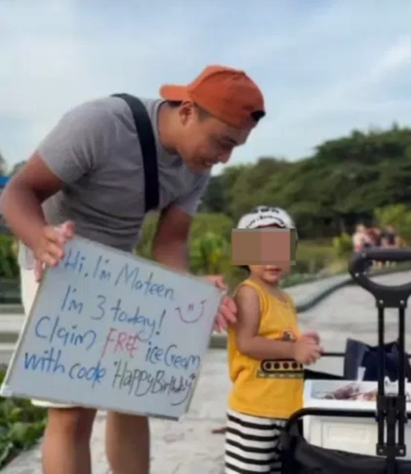 视频|3岁男童生日暖举 免费派冰棒传递快乐!