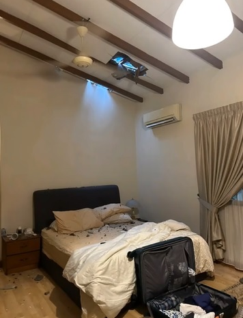 视频|住家遭工地瓷砖碎片砸中 女子鼻梁受伤差点没命!