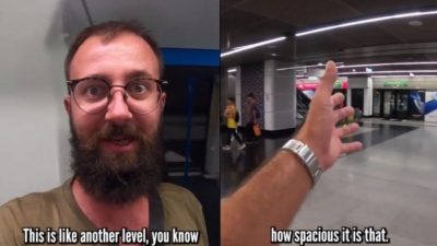 视频 | 再有外国人赞叹大马MRT “空间宽敞还有女性车厢！”